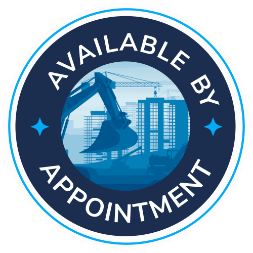 available by appointment badge